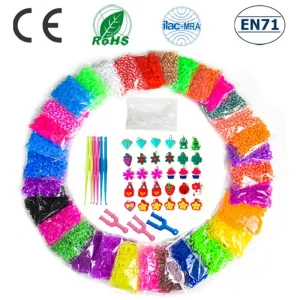 DIY Hand Loom Knitting Machine Hair Rubber Refill Bracelet Band Loom Bands Arts & Crafts Clips Charms Make Woven DIY Toys
