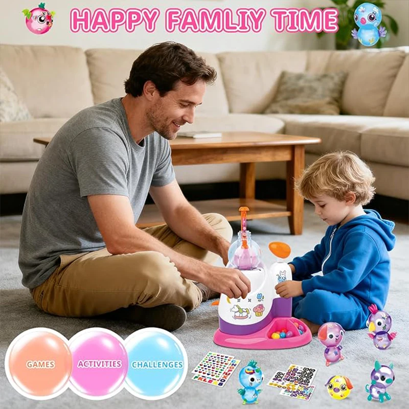 DIY Inflatable Toy Set Handmade Balloon Inflator Machine Assembly Educational Toys for Kids Fun Anti-Stress Craft Birthday Gifts - Image 2