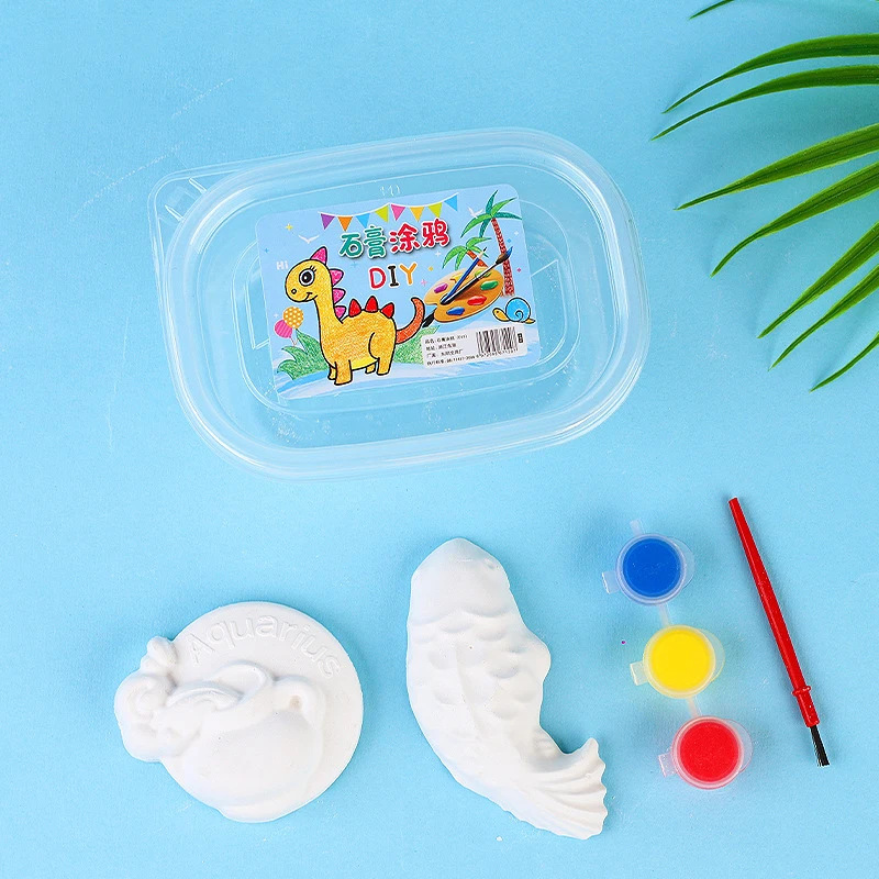 DIY Painting Plaster Doll Coloring Toy Creative Handmade Cartoon Graffiti Art Educational Toy Birthday Gift - Image 5