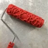 Decorative Paint Roller Pattern Embossed Texture Painting Tools for Wall Rubber Airless Pintura Machine Household Brush EG321T