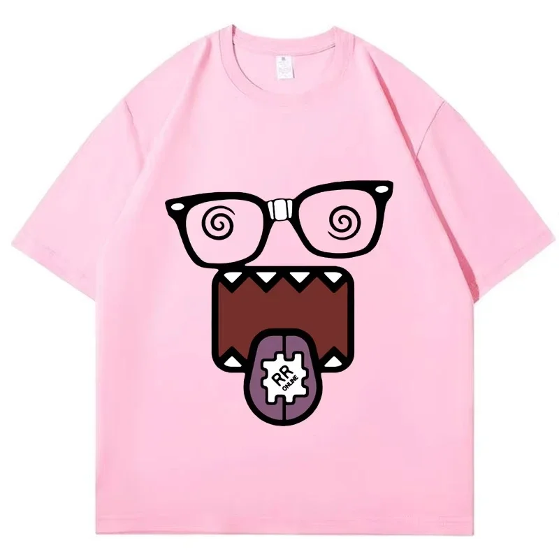 Domo Kun Funny Meme T Shirts Men's Women Clothes Classic Casual Tee Shirts Short Sleeve Summer T-shirt Tops Streetwear - Image 3