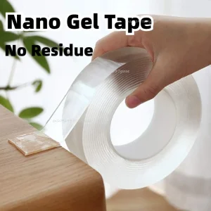 Double-sided Tape Heavy Duty For Repair Nano Tape Transparent Reusable Waterproof Adhesive Tracsless Decorative Tapes Home Tools