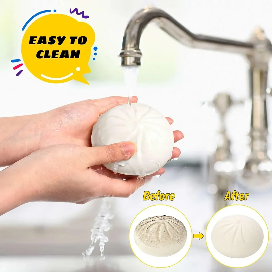 Dumpling Pressure Dumpling Squishies Cute Colorful Bun Toy Slow Rising Stress Relief Fidget Toy for Kids Adults Anti-Anxiety Gif - Image 2