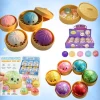 Dumpling Squishy Squeeze Toy, Anti-Stress Relief Desk Ornament, Soft Fidget Accessory