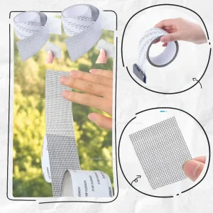 Durable Self Adhesive Screen Repair Tape, Window Mesh, Screen Repair Mesh, Tear Proof, Mosquito Net,repairingbroken Holes