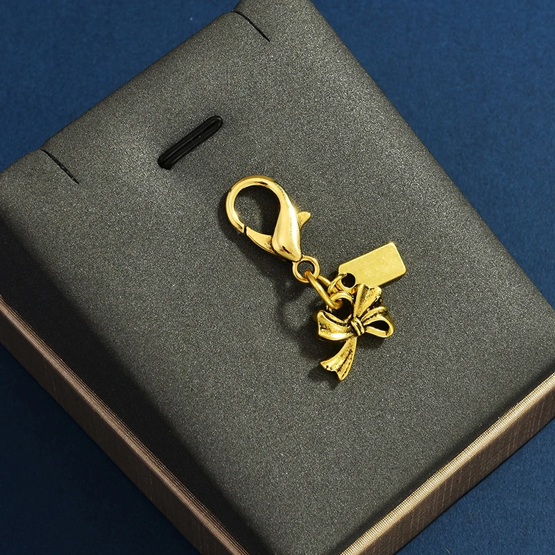 Exquisite Cherry Butterfly Keychain Bag Pendant Creative Fashion Women's Backpack Decoration Car Keychain Accessories Gifts - Image 4