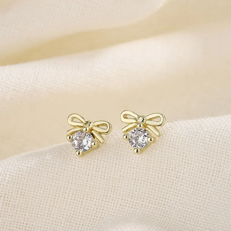 Fashion Earrings For Women Mini Candy Sweet Hypoallergenic Stud Ear Girls Minimalist Gold Color Flower Piercing Jewelry Gifts - Image 5