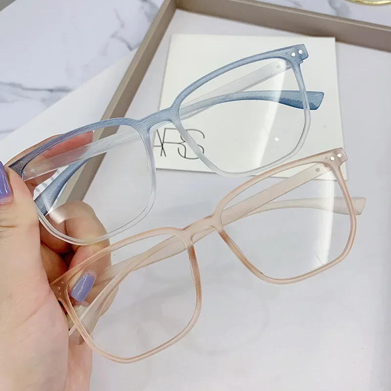 Fashion Photochromic Glasses Anti Blue Glasses Eye Protection Computer Glasses Gradient Glasses Women Men Eyeglasses Eyewear - Image 5