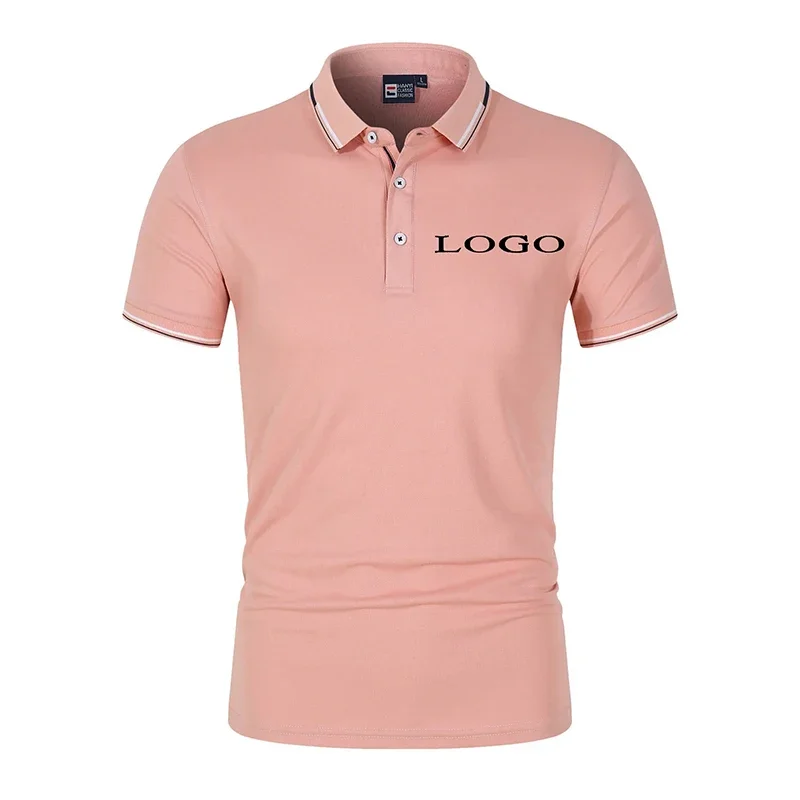, Fashionable New Trend Hot Personalized Customized Men's and Women's DIY Team Polo Shirts