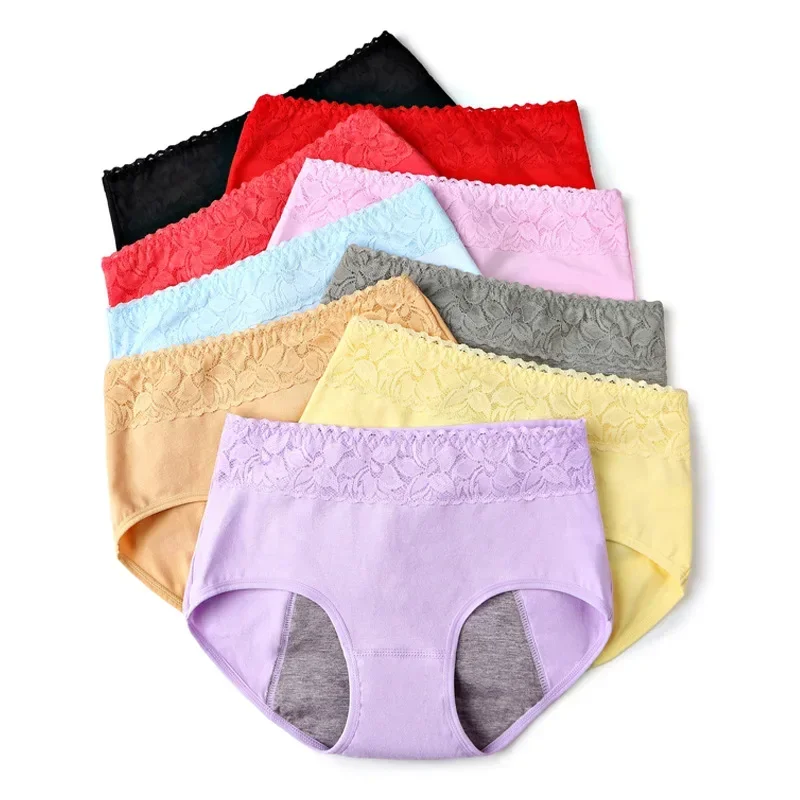 Female Physiological Pants Leak Proof Menstrual Women Underwear Period Panties Cotton Health Seamless Briefs In the waist Warm - Image 3