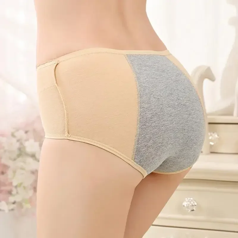 Female Physiological Pants Leak Proof Menstrual Women Underwear Period Panties Cotton Health Seamless Briefs In the waist Warm - Image 4