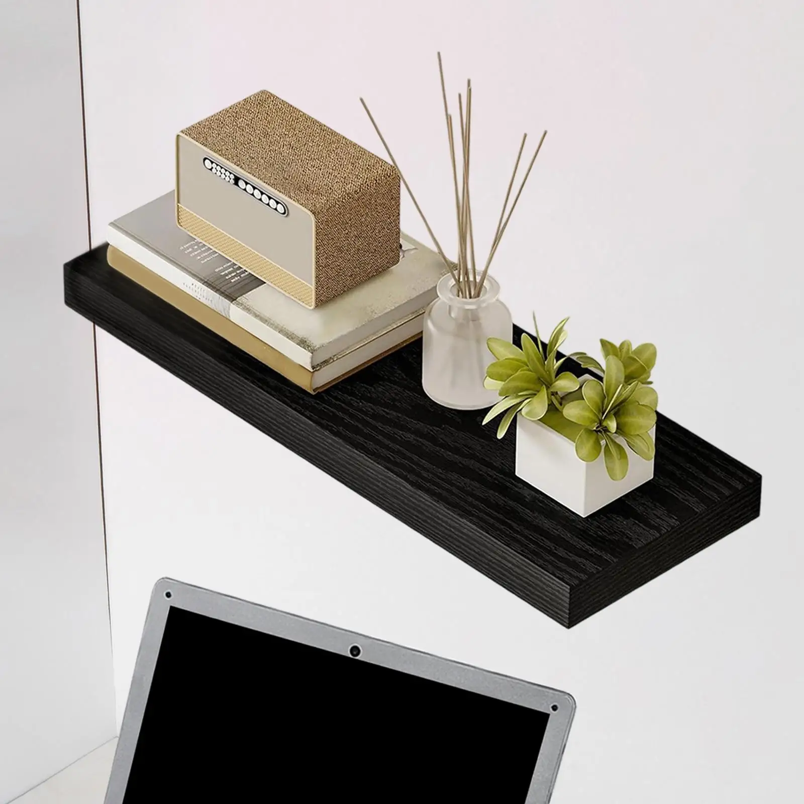 Floating Shelf for Wall Decorative Sturdy Multipurpose with Invisible Bracket for Living Room Nursery Kitchen Bathroom Books - Image 2