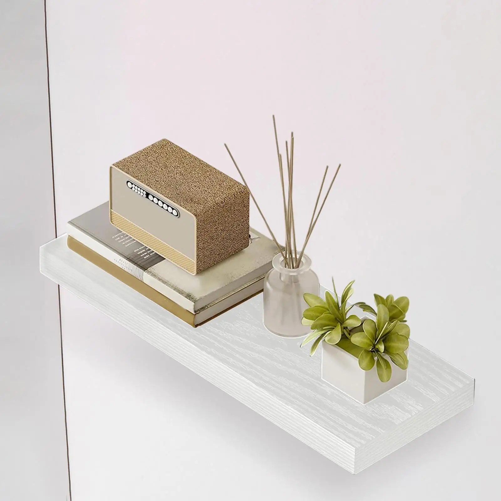 Floating Shelf for Wall Decorative Sturdy Multipurpose with Invisible Bracket for Living Room Nursery Kitchen Bathroom Books - Image 5