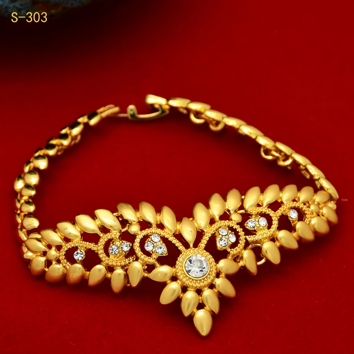 France Luxury 24k Gold Color Jewelry Set For Women Dubai Bridal Wedding Necklace And Earrings Set African Choker Party Gifts - Image 5