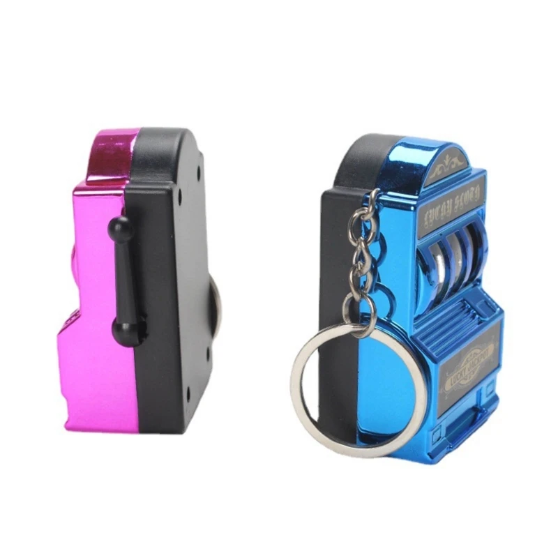 Fruit Slot Machine Keychain Lucky Charm Jackpot Keychains Mini Casino Pendant Bag Charm Novelty Gifts for Kids Adults - Image 4