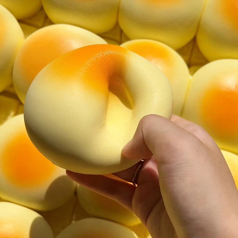 Funny Bread Squishy Stress Relief Fidget Creative Anti-Anxiety Squeeze Slow Rising Bread Desk Accessories Party Favors Gifts - Image 5