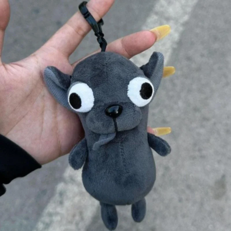Funny Chihuahua Plush Pendant Key Chains Puppy Stuffed Chihuahua Doll Weird Cute Realistic Plush Chihuahua Keychain Friend Gift - Image 4