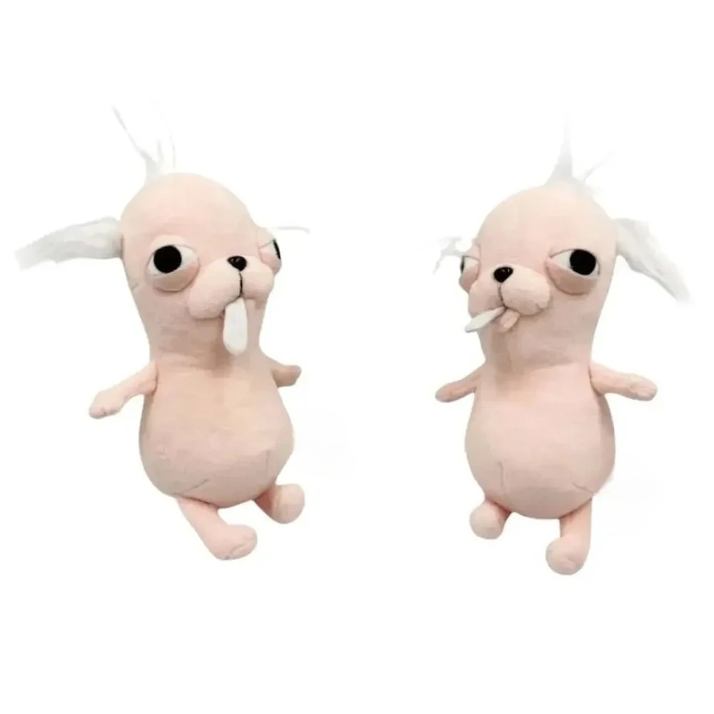 Funny Chihuahua Plush Pendant Key Chains Puppy Stuffed Chihuahua Doll Weird Cute Realistic Plush Chihuahua Keychain Friend Gift - Image 7