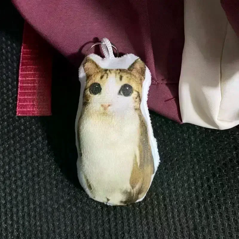 Funny Owl Voice Keychain With Sound Cute Rotating Plush Keyring Pendant Portable Cartoon Bag Pendant Gift For Backpack Car - Image 6