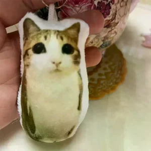 Funny Owl Voice Keychain With Sound Cute Rotating Plush Keyring Pendant Portable Cartoon Bag Pendant Gift For Backpack Car