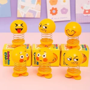 Funny Shaking Head Doll Car Small Ornaments Cute Car Accessories Interior Trims Creative Car Toys Decoration Accessories