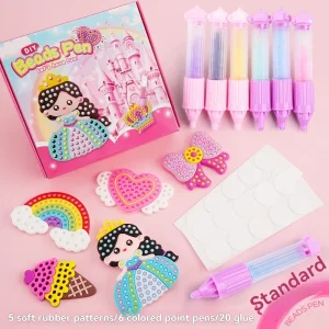 Girl's Dream Craft Box! DIY Diamond Painting Pen Toy | Parent-Child Interactive Educational Toy