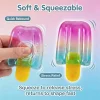 Gradient Popsicle Squishy Toy Quick Rebound Soft Squeeze Stress Relief Fidget Decompression Toy for Kids Adults 2026 New