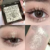 HISYI Eyeshadow palette smoky monochrome eyeshadow gray black matte dopamine color makeup