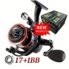 HJ Spinning Fishing Reel All Metal Saltwater Corrosion Preventive Fishing Reel