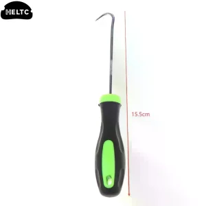Heavy-Duty Weed Puller Tool - Ergonomic Root Remover For Lawn Patio Effortless Manual Weeding Hook With Non-Slip Grip