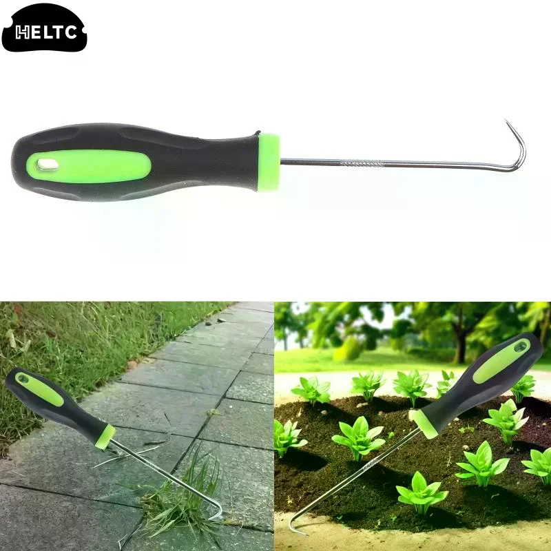 Heavy-Duty Weed Puller Tool - Ergonomic Root Remover For Lawn Patio Effortless Manual Weeding Hook With Non-Slip Grip - Image 6