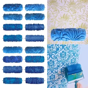 Home Decoration Paint Texture Grain Paint Roller Arts DIY Imitation Pattern Tool Wall Brush