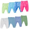 Honeyzone Baby Long Pants 3-12month Newborn Boy Girl Solid Color Striped Leggings Clothes Toddler Unisex Trousers Los Pantalones