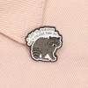 I Got 99 Problems And I Caused Them All Enamel Pin ‌Jay-Z‌ Lyrics Cute Raccoon Animal Brooch Lapel Badge Fashion Jewelry Gift