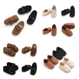 Infant Pre-Walker Shoes 0-1Year Baby Boys Loafer Shoes Fashion Style Casual First Step Daily Footwear