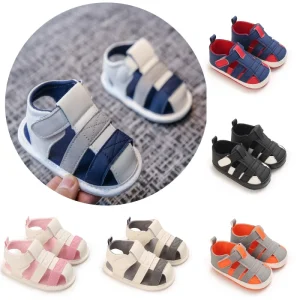 Infant Pre-Walker Shoes Baby Shoes 0-1Year Baby Boys Summer Trendy Sandals Comfort Daily Casual Shoes