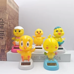 Interesting Chick Car Ornaments, Cartoon Chick Bobblehead Doll Ornaments, Car Interior Decorations, Car Dashboard Decorations, Home Decoration Ornaments