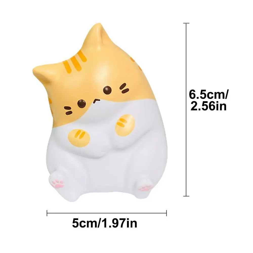 Kawaii Cartoon Cat Squeeze Toys Plushie Slow Rebound Decompression Doll Stress Release Cute Release Anxiety Toy - Image 6