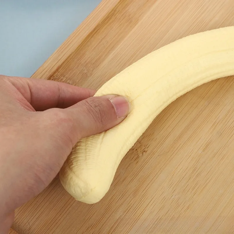 Kawaii Soft Banana Squishy Toy Slow Rising Yellow Banana Flesh Rebound Squeeze Toy Anti Stress Release Ball Hand Relax Gifts - Image 6