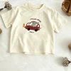 Kids Soft Cotton Cartoon T Shirts Toddler Animal Print Tops Suitable For Boys And Girls Daily Wear Long And Short Sleeve Clothes