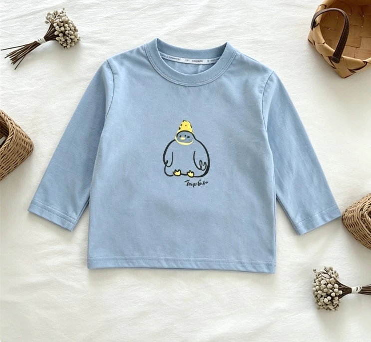 Kids Soft Cotton Cartoon T Shirts Toddler Animal Print Tops Suitable For Boys And Girls Daily Wear Long And Short Sleeve Clothes - Image 6
