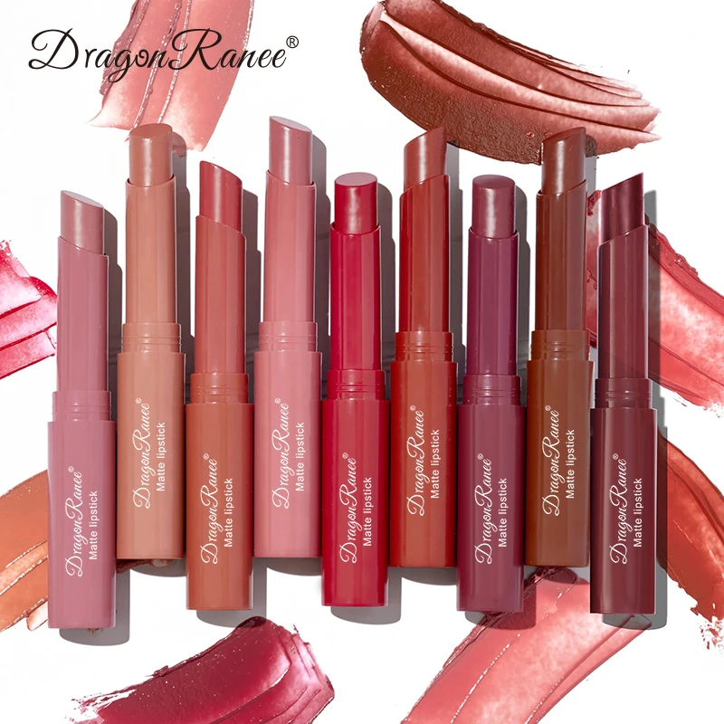 Lipstick Velvet Matte Lip Gloss Silky and Delicate Makeup Effect Long-Lasting Lip Gloss Waterproof Complexion-Enhancing Lipstick - Image 2