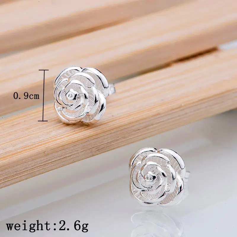Luxury designer Jewelry Sets 925 sterling silver charms flowers Necklaces earrings Bracelets for Women gift boutique accessories - Image 3