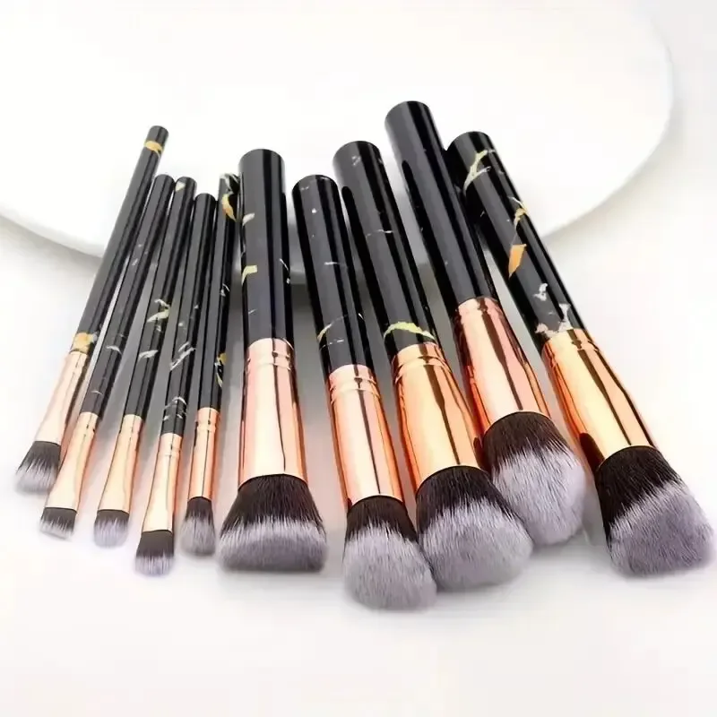 Makeup Brush Set Soft Fluffy Professiona Cosmetic Foundation Powder Eyeshadow Kabuki Blending Make Up Brush Beauty Tool Makeup - Image 4