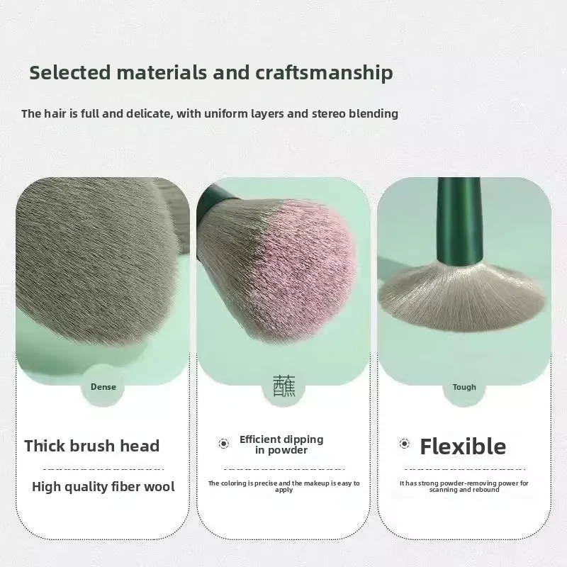 Makeup Brush Set Soft Fluffy Professiona Cosmetic Foundation Powder Eyeshadow Kabuki Blending Make Up Brush Beauty Tool Makeup - Image 3