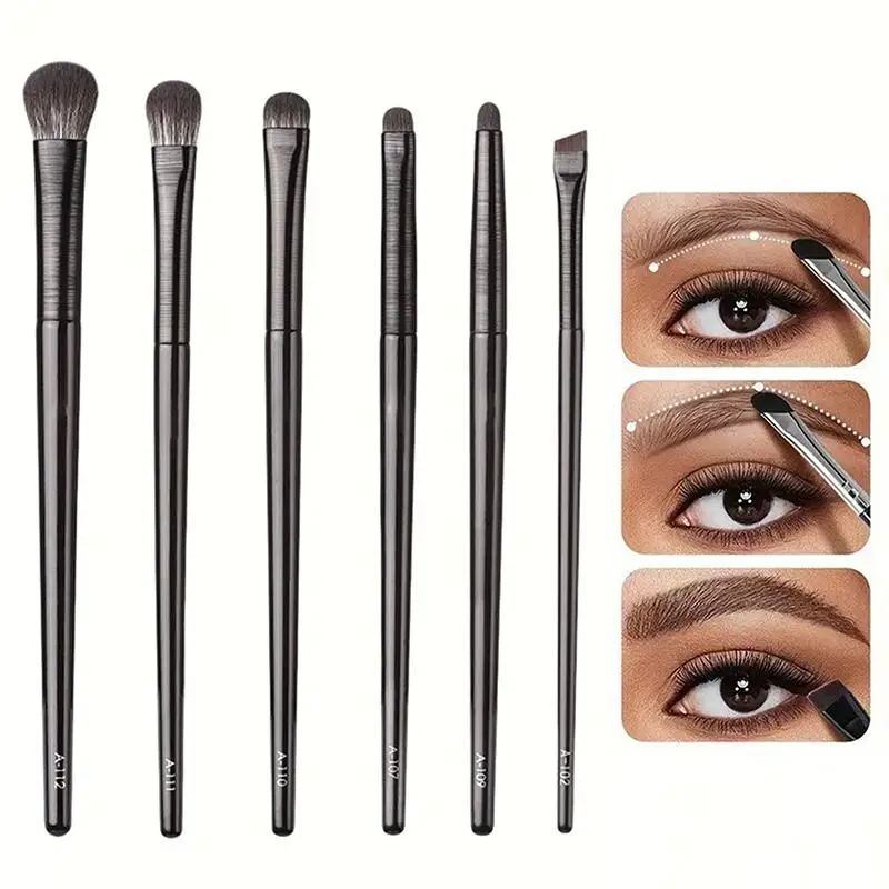 Makeup Brushes Set 5/6/8/10Pcs Professional Soft Eyeliner Eyeshadow Contouring Eyes Beauty Tools Kit