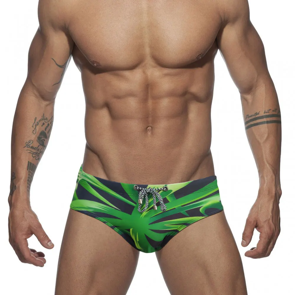 Men's Swim Briefs Sexy Swimming Short Water Sport Beach Short Pants Swimsuit Swimwear Sexy Male Suilt Surfing - Image 2