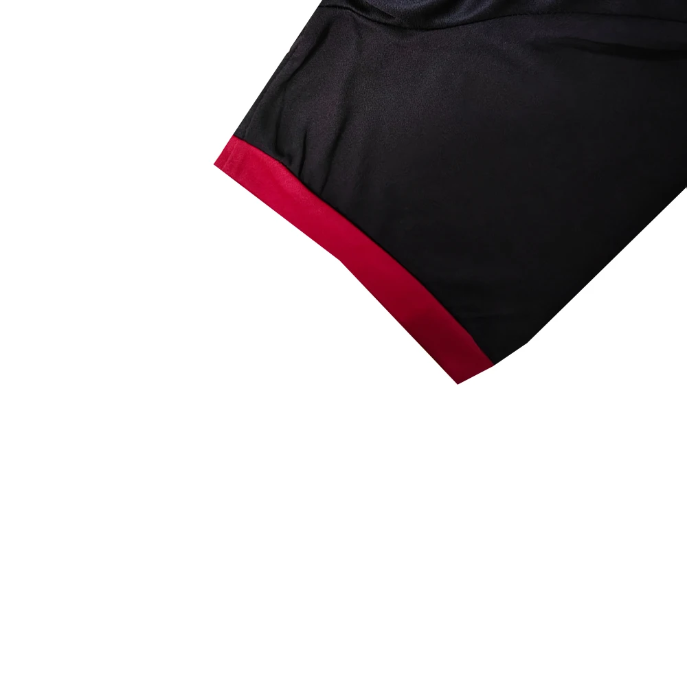 Men's Zipper Polo Casual Sports Polo Fashion Outdoor Digital Printed Short Sleeve Top - Image 3