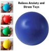 Mini Stress Balls Squeeze Toys Relieve Anxiety and Stress Interaction Hand Wrist Exercise Sponge Toys Sports Balls