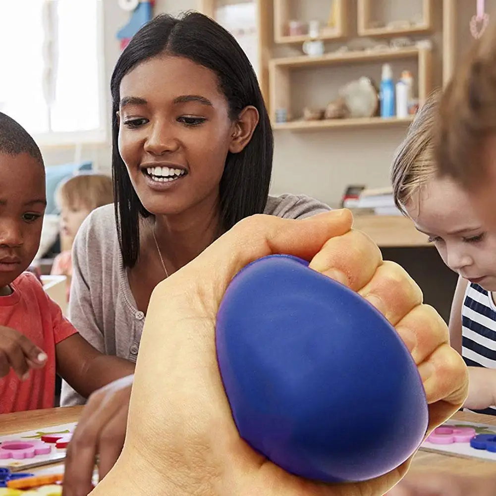 Mini Stress Balls Squeeze Toys Relieve Anxiety and Stress Interaction Hand Wrist Exercise Sponge Toys Sports Balls - Image 4